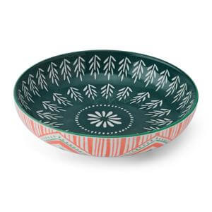 Kitchencraft Mikasa Folk Pattern Ceramic Bowl